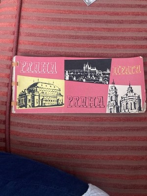12x2 CP NOTEBOOK GENUINE PHOTO PRAHA PRAGUE 1960 JOSEPH EHM KUSAK MACHURKA