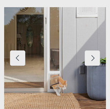 Petsafe Sliding Glass Patio Door Pet Door Flap Panel Insert for Small Dog.