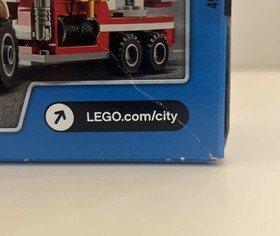 LEGO City 60111 Fire Utility Truck Retired Set NEW SEALED Box Imperfect See Pics