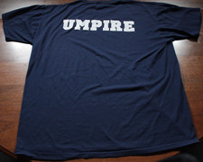Vintage Russell Athletic UMPIRE T-Shirt Distressed Shirt XL