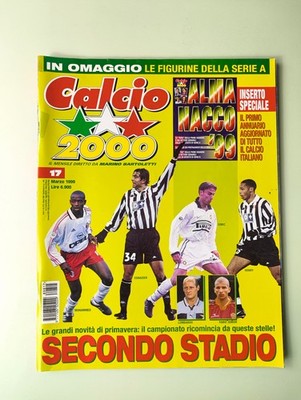 Football 2000 17 March 1999 Boniperti-Bobby Charlton-Ortega-Calendar 99