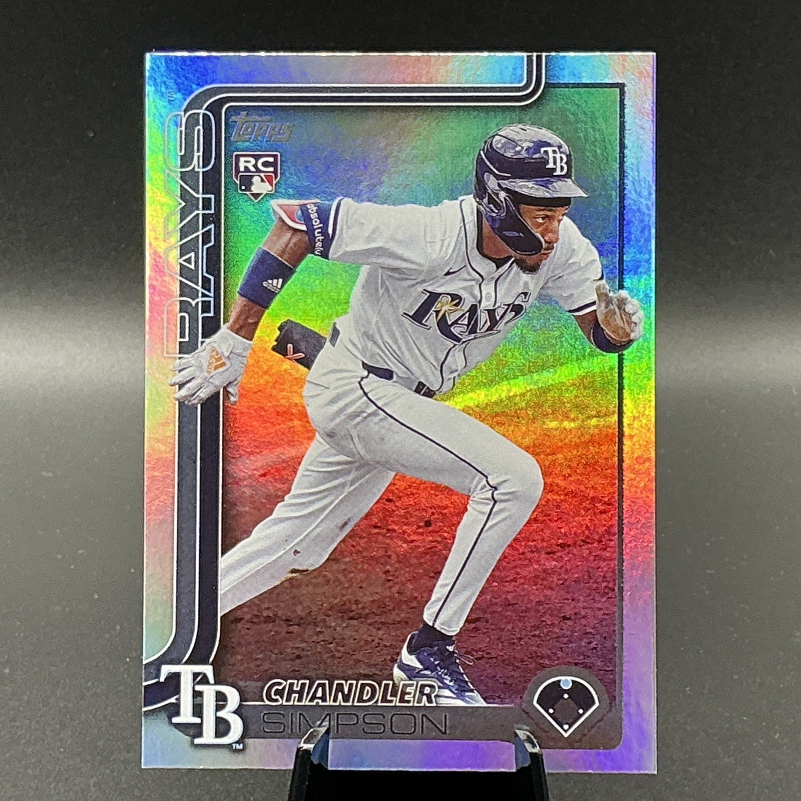 2025 Topps Update #US277 Chandler Simpson RC Rainbow foil