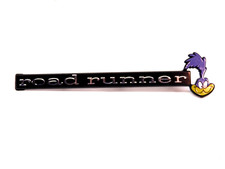 Nos Mopar 1971 Plymouth Road Runner Dash Nameplate Emblem 2985767 B-body Hemi