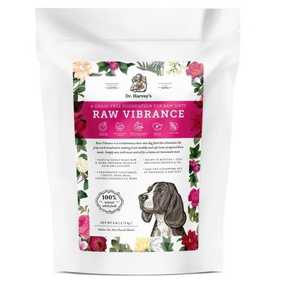 Raw Vibrance Grain Dehydrated Foundation for Raw Diet Dog Food (6 Pounds)