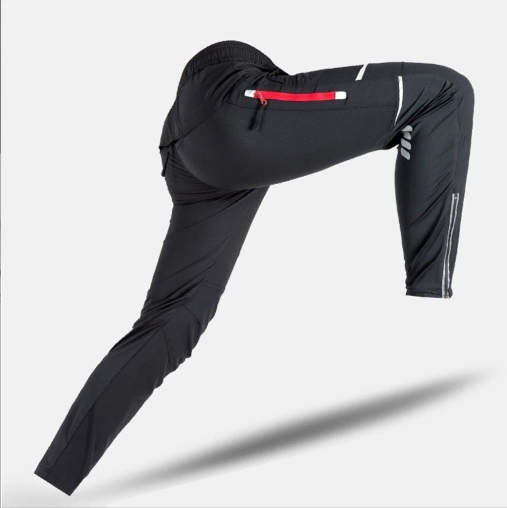 Men Reflective Waterproof Cycling Trousers Sportswear MTB Bike Bicycle Pants UK