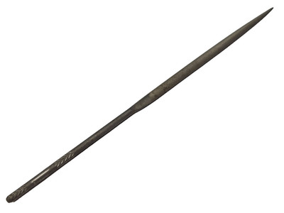 Nicholson 37451 Needle File 5-1/2'' OAL #2 Cut Medium Half Round Swiss Pattern