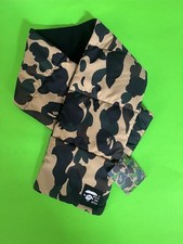 NWT A Bathing Ape BAPE 1St Camo Pocket Fleece Scarf