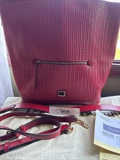 NWT Dooney & Bourke Large Strawberry Hobo #BCMDW1857 WZWZ