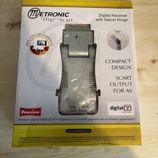 Metronic MET918 Digi-Scart Digital Freeview Receiver 
