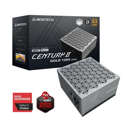 1200W Montech Century II ATX 3.1 Gold Modular PSU