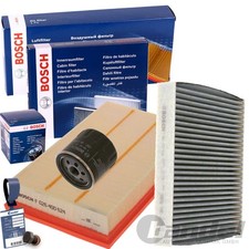 BOSCH FILTERSET passend für AUDI A3 8V 8Y Q3 VW GOLF 7/8 TOURAN 5T T-ROC LEON KL