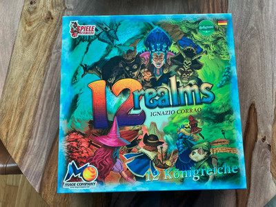 Brettspiel - 12 Realms - 12 Königreiche - Deutsch - Basisspiel + Erweiterungen