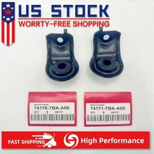 OEM Left & Right Upper Radiator Mounting Bracket For 16-21 Honda Civic 