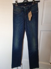 Costume Nazionale CNC Designer Donna Blu Jeans Vita 28" Gamba Dritta