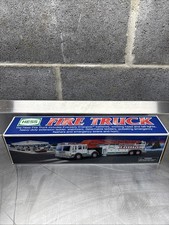 2000 Hess Toy Fire Truck with Ladder - New In Original Box 