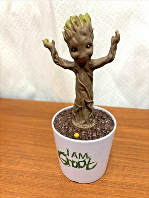 I am Groot 9'' Marvel Potted Plant Figure Dancing to ABC By Jackson 5