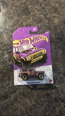 Hot Wheels 2025 Nissan Patrol Custom Pearl & Chrome 57th Anniv 3/6 Purple