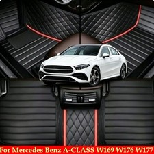 Custom Car Floor Mats For Mercedes Benz A-CLA...