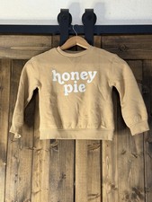 Little Co Lauren Conrad Pumpkin Sweatshirt Pullover 5T Brown