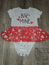 Way To Celebrate Baby Girls Valentine's Day Outfit Size 3-6 Months