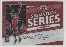 2020 Panini Donruss Optic Signature Series Choice Red Prizm Isaac Bonga Auto 1u6
