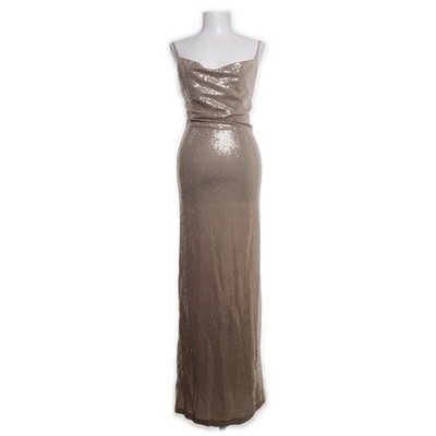 Love Forever, Cocktailkleid, Größe: M/L, Beige/Silber/Gold #lm7