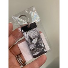 Nier: Automata 2b BONUS Acrylic Keychain Black Label Key Tag