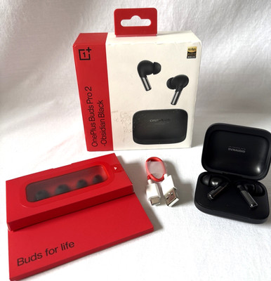 OnePlus Buds Pro 2 - Obsidian Black - VOLLSTÄNDIG
