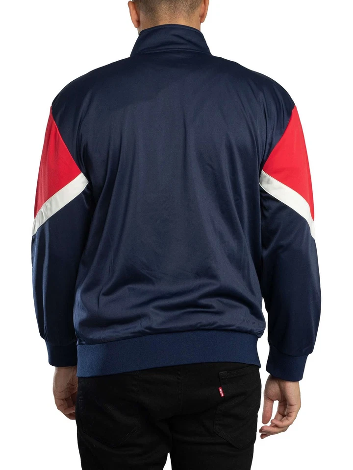 Fila Men's Albarn Archive Inspired Track Jacket, Blue - Image 3 of 4