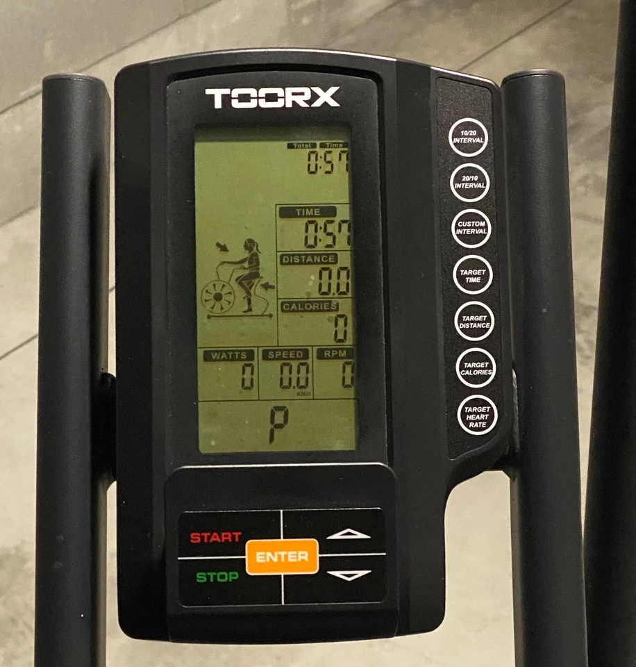 Toorx Brx Air 300 Bike Cyclette con frenaggio ad aria con 12 pale radiali - Immagine 4 di 4