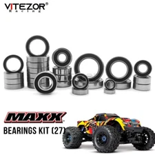 For Traxxas 1:10 MAXX WideMAXX 4S Complete Bearings Kit Upgrade Parts (27 pcs)