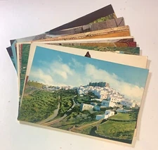 Lot of 9 Postcards Island of Patmos Greece Monastery St John the Evangelist Cave