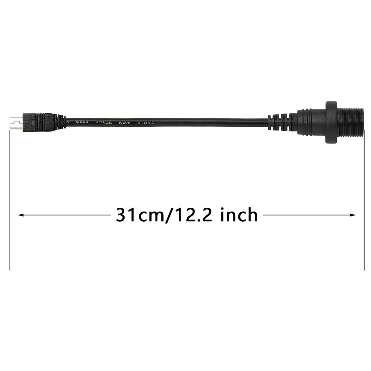 USB C Male To Female Flush Mount Cable Waterproof Kit Accessories Car Dash Panel Mount Adapter Converter Extension Extender For Car Boat Motorcycle Motorbike - KaiWin USB C Male To Female Flush Mount Cable Waterproof Kit Accessories Car Dash Panel Mount Adapter Converter Extension Extender For Car Boat Motorcycle Motorbike - KaiWin