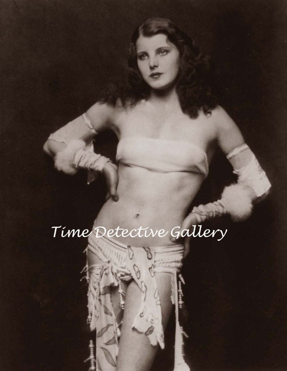 A 1920s Burlesque Flapper - Historic Photo Print | eBay