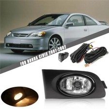 For Honda Civic 01-02 Halogen Fog Light Bumper Frame Cover Daytime Running Light For Honda Civic 01-02 Halogen Fog Light Bumper Frame Cover Daytime Running Light