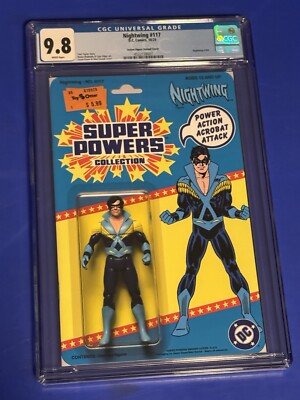 NIGHTWING #117 CGC 9.8 SUPER POWERS ACTION FIGURE VARIANT COVER DC COMIC 2024