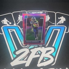 2021 Donruss Optic Pink Prizm #219 - Rated Rookie - D'Wayne Eskridge  rc