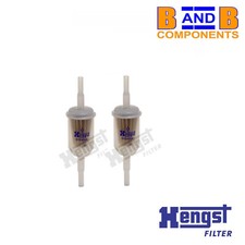 INLINE FUEL FILTER VW GOLF MK1 MK2 T1 T2 T25 CADDY SCIROCCO x 2 A1336