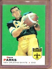 1969 PHILADELPHIA DAVE PARKS #127 (EX-EX/MT )