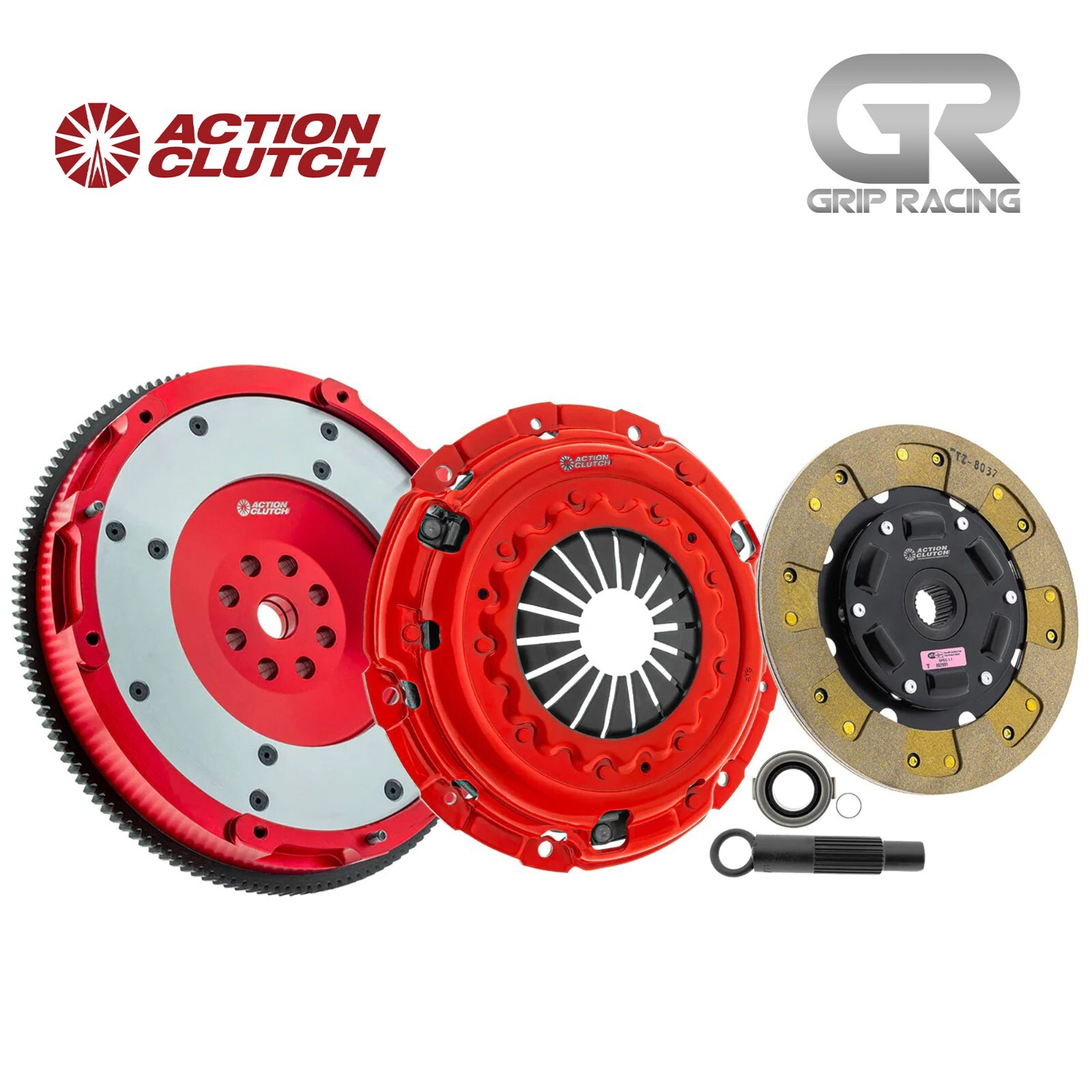 Action Clutch ACR-0505 Stage 2 Clutch Kit (1KS) for Acura TSX 2009-2014 2.4L (K24) Includes Lightened Flywheel main image 0