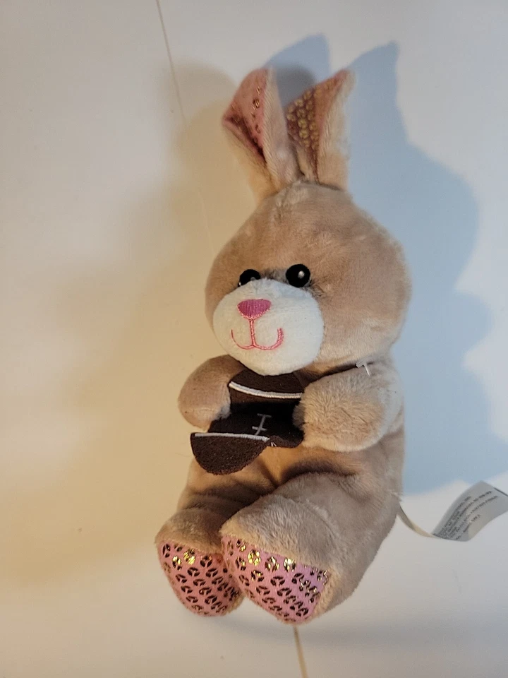 Stuffed Plush Easter Bunny With Football - Image 2 of 4