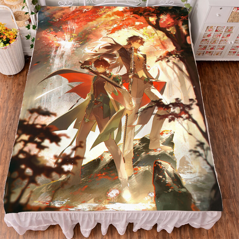 Game Honkai Star Rail Anime Plush Blanket, 80in x 60in Super Soft Game Honkai Star Rail Anime Plush Blanket, 80in x 60in Super Soft