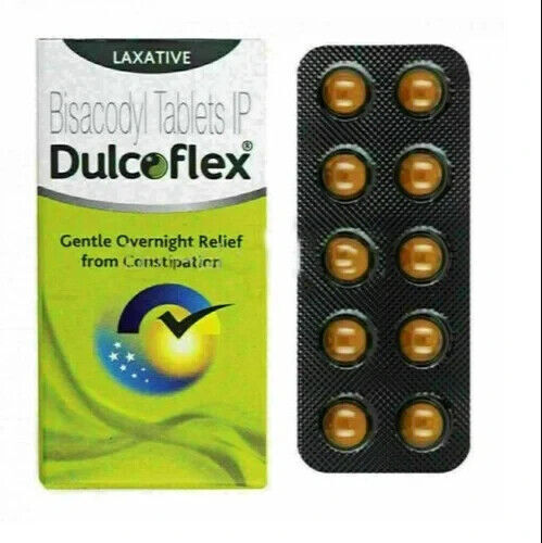 Dulcoflex 180 compresse 5 mg per stitichezza, lassativo e regolatore movimento intestinale