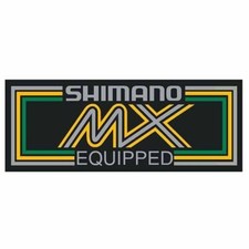 Shimano MX chrome decal