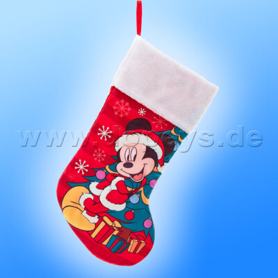 Disney Weihnachtsstrumpf / Kaminsocke ''Mickey am Weihnachtsbaum'' - Kurt S. Adler