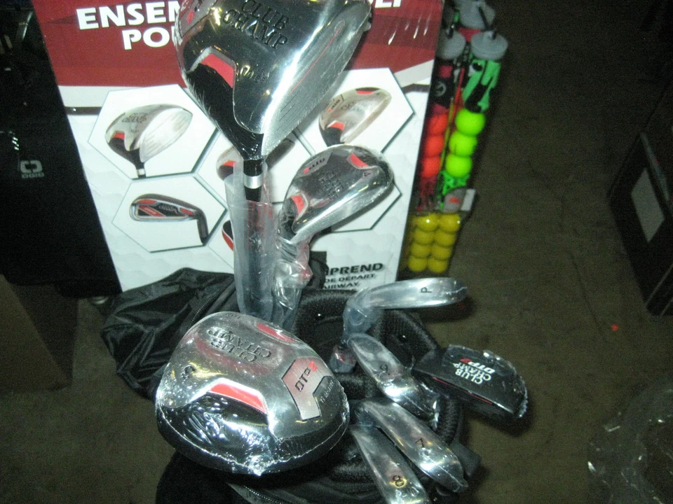 NEW Club Champ  DTP2 Package set woods / hybrid / irons /putter/Stand Men RH - Image 2 of 4