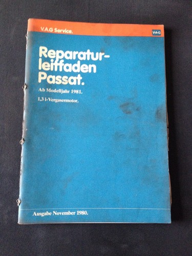 Reparaturleitfaden VW Passat 32B ab 1981 1,3 Liter Vergasermotor