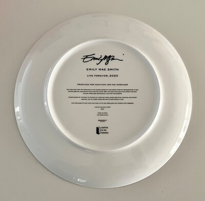 Emily Mae Smith, Live Forever, Artware Editions, Artist Plate