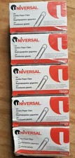Paper Clips, Silver, 100 Clips/Box, 10 Boxes/Pack