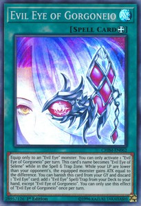 Evil Eye of Gorgoneio - CHIM-EN062 - Super Rare - 1st Edition x3 - Near Mint